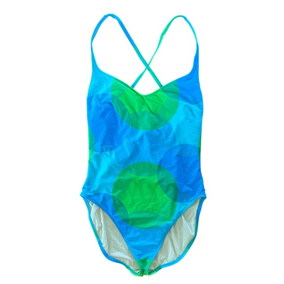 La Blanca by Rod Beattie One Piece Low Back Swimsuit‎ Women's Size 16 - Picture 1 of 6